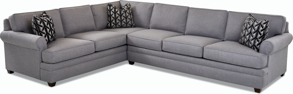 KlaussnerLiving Your Way - Rolled Arm Sectional