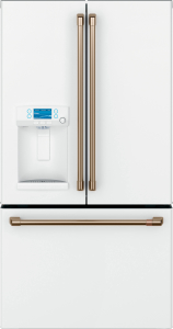 CafeENERGY STAR&reg; 22.1 Cu. Ft. Smart Counter-Depth French-Door Refrigerator with Hot Water Dispenser