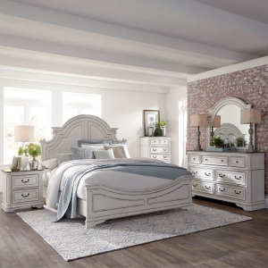 Liberty Furniture IndustriesQueen Panel Bed, Dresser & Mirror, Chest, Night Stand