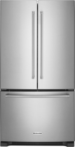 KitchenAid20 cu. ft. 36-Inch Width Counter-Depth French Door Refrigerator with Interior Dispense