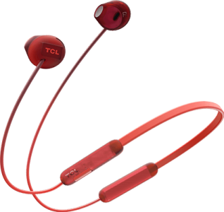 TclTCL Sunset Orange Wireless In-ear Bluetooth Headphones with Mic - SOCL200BTOR