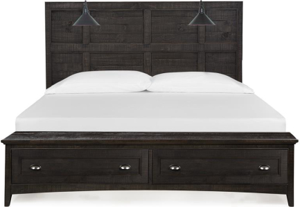 Magnussen HomeComplete Cal.King Lamp Panel Storage Bed