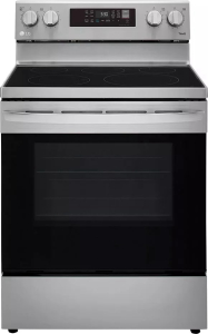 LG Appliances6.3 cu ft. Smart Wi-Fi Enabled Fan Convection Electric Range with Air Fry & EasyClean&reg;