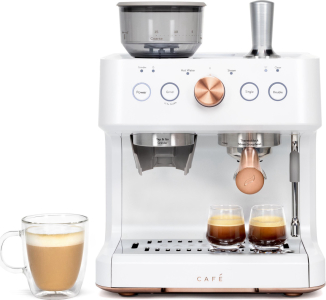 CafeCaf(eback)&trade; BELLISSIMO Semi Automatic Espresso Machine + Frother
