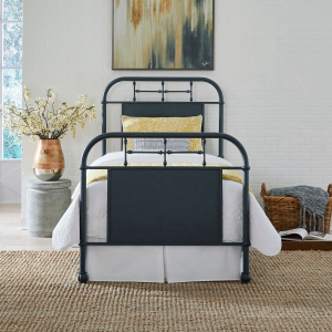 Liberty Furniture IndustriesTwin Metal Bed - Navy