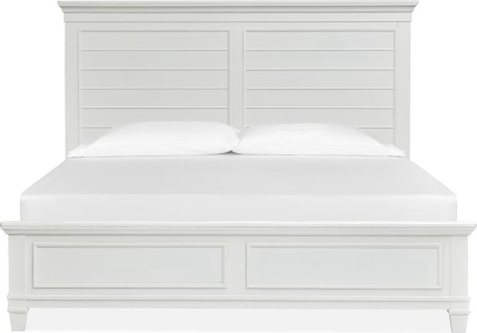 Magnussen HomeComplete King Panel Bed - White