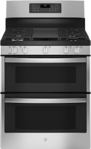 GE30" Free-Standing Gas Double Oven Convection Range