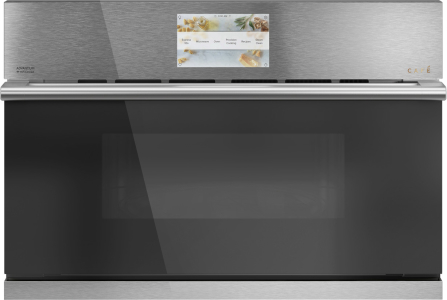 CafeCaf(eback)&trade; 30" Smart Five in One Oven with 120V Advantium&reg; Technology in Platinum Glass