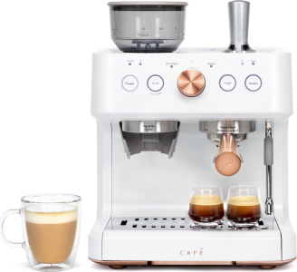 CafeBELLISSIMO Semi Automatic Espresso Machine + Frother