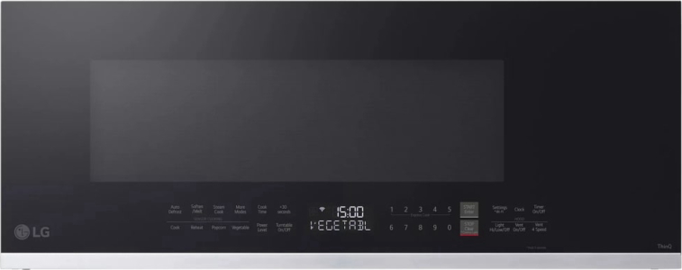 LG Appliances1.3 cu. ft. Smart Low Profile Over-the-Range Microwave Oven with Sensor Cook