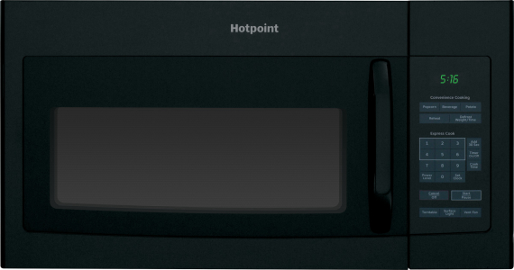 Hotpoint1.6 Cu. Ft. Over-the-Range Microwave Oven