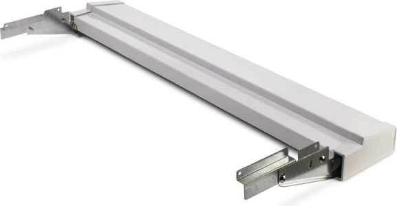 Frigidaire White Slide-In Range Adjustable Metal Backguard