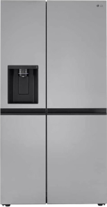 LG Appliances27 cu. ft. Side-by-Side Refrigerator with Smooth Touch Ice Dispenser
