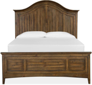 Magnussen HomeComplete Queen Arched Bed with Regular Rails