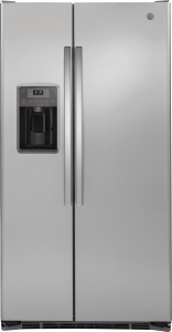 GE21.9 Cu. Ft. Counter-Depth Side-By-Side Refrigerator