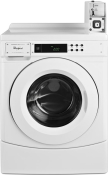 27" Commercial High-Efficiency Energy Star-Qualified Front-Load Washer Featuring Factory-Installed Coin Drop with Coin Box