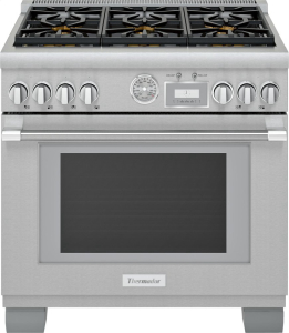 ThermadorDual Fuel Professional Range 36'' Pro Grand&reg; Commercial Depth Stainless Steel