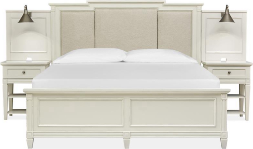 Magnussen HomeComplete King Wall Bed w/Upholstered HB