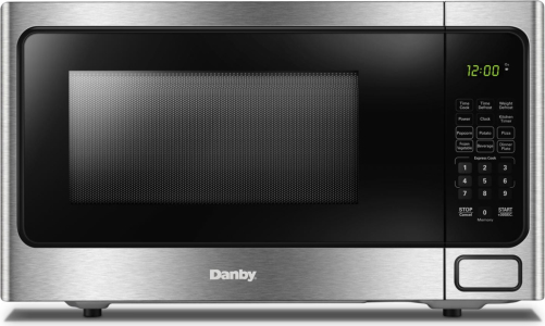 DanbyDesigner 1.1 cu. ft. Countertop Microwave in Stainless Steel