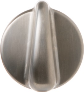 GERange Tri-chrome-plated Knob (stainless look)