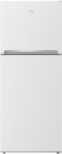 Beko28" Freezer Top White Refrigerator with Auto Ice Maker