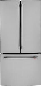 CafeCaf(eback)&trade; ENERGY STAR&reg; 18.6 Cu. Ft. Counter-Depth French-Door Refrigerator