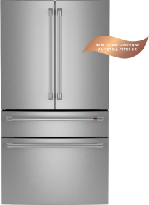 CafeENERGY STAR&reg; 28.7 Cu. Ft. Smart 4-Door French-Door Refrigerator With Dual-Dispense AutoFill Pitcher