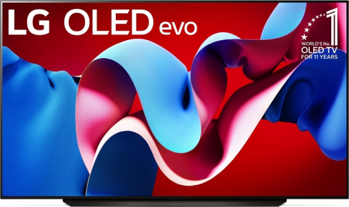 LG Appliances83-Inch Class OLED evo C4 Series TV with webOS 24