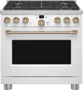 Cafe36" Smart All-Gas Commercial-Style Range with 6 Burners (Natural Gas)