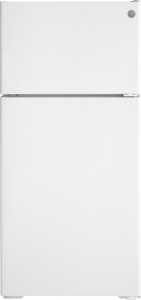 GEENERGY STAR&reg; 16.6 Cu. Ft. Recessed Handle Top-Freezer Refrigerator