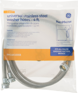GEUniversal Stainless Steel Washer Hoses