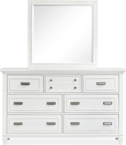 Magnussen HomeLandscape Mirror - White