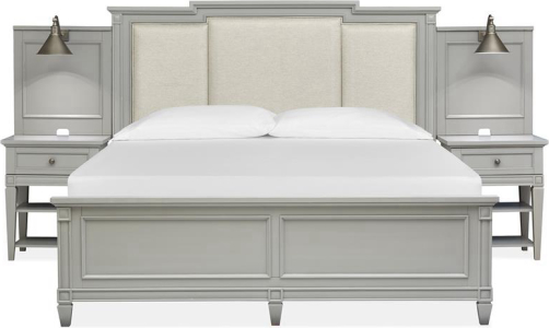 Magnussen HomeComplete Cal.King Wall Bed w/Upholstered HB