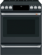 CafÃ©™ 30" Smart Slide-In, Front-Control, Radiant and Convection Range