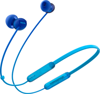 TclTCL Ocean Blue Wireless In-ear Bluetooth Headphones with Mic - SOCL300BTBL