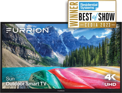 FurrionAurora&reg; Sun 4K UHD LED Outdoor Smart TV with HDR10 - 65"