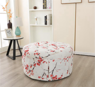 Magnussen HomeIvory Accent Cocktail Ottoman