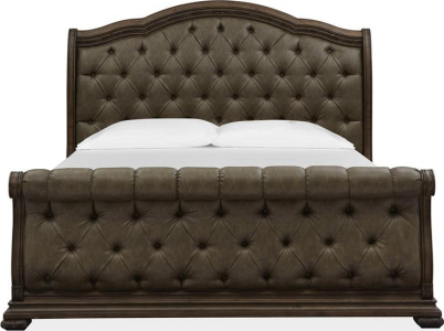 Magnussen HomeComplete Queen Sleigh Upholstered Bed