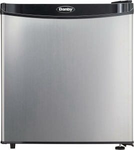 Danby1.6 cu. ft. Compact Fridge in Stainless Steel