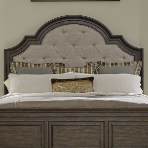 Liberty Furniture IndustriesQueen Uph Arched Panel Headboard