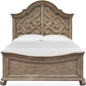 Magnussen HomeComplete Queen Shaped Panel Bed