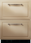 Monogram 24" Panel-Ready Double-Drawer Refrigerator