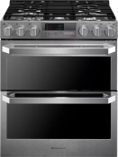 LG SIGNATURE 7.3 cu.ft. Smart wi-fi Enabled Dual Fuel Double Oven Range with ProBake Convection®