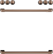 Caf(eback)™ Front Control Electric Knobs and Handles - Brushed Copper