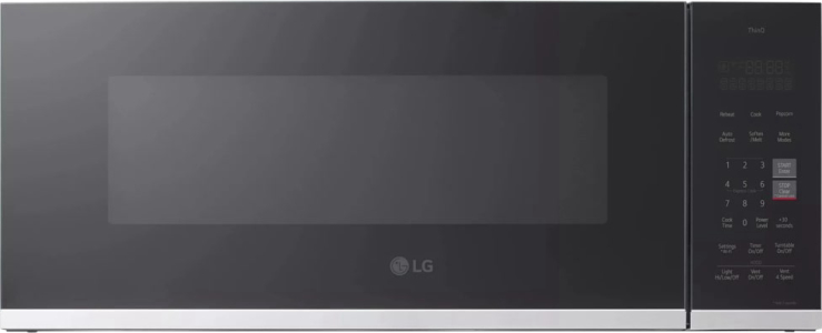 LG Appliances1.3 cu. ft. Smart Low Profile Over-the-Range Microwave Oven