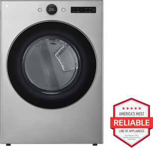 LG Appliances7.4 cu. ft. Ultra Large Capacity Smart Front Load Electric Energy Star Dryer with Sensor Dry & Steam Technology
