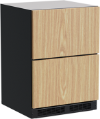 24-In Built-In Refrigerated Drawers with Door Style - Panel Ready