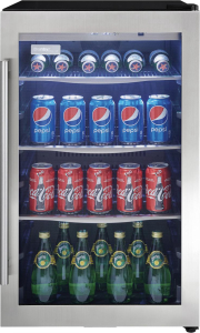 Danby4.3 cu. ft. Free-Standing Beverage Center in Stainless Steel