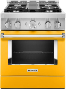 KitchenAid30'' Smart Commercial-Style Gas Range with 4 Burners