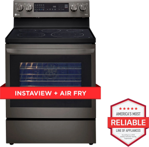 LG Appliances6.3 cu ft. Smart Wi-Fi Enabled True Convection InstaView&reg; Electric Range with Air Fry